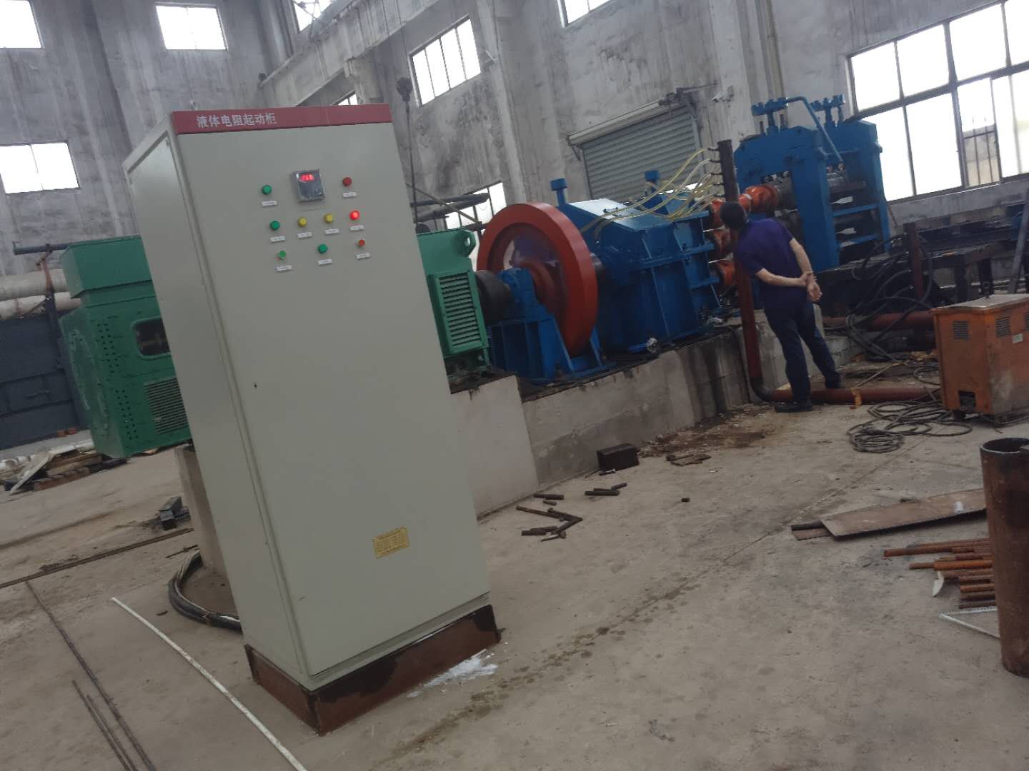 MWLS系列穿孔機(jī)液體電阻啟動水阻柜